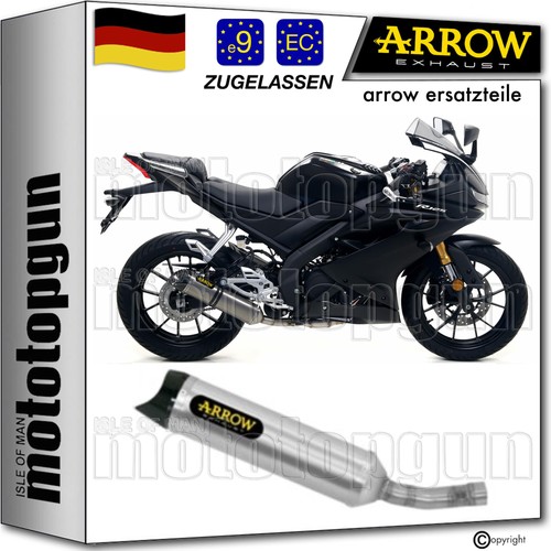 Arrow auspuff zugelassen - arrow,