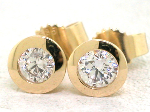 Brillant ohrstecker 585 - brillant,