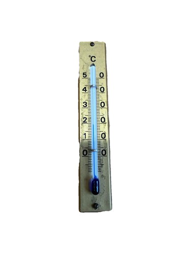 Vintage holz thermometer - vintage,