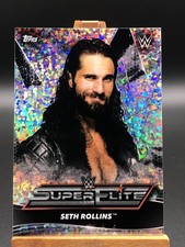 2021 WWE Topps Superstars Seth Rollins Super Elite Silver #SE14
