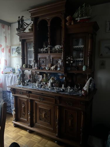 Antik wohnzimmer schrank mit - antik,