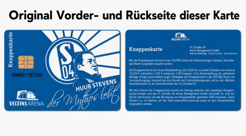 Knappenkarte schalke arena - knappenkarte,