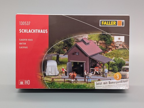 Faller 130537 schlachthaus - faller, h0
