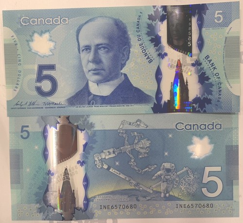 Kanada schein dollar 2013 - 5,