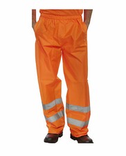 WARNSCHUTZ Regenhose gelb