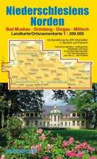 Landkarte Niederschlesiens