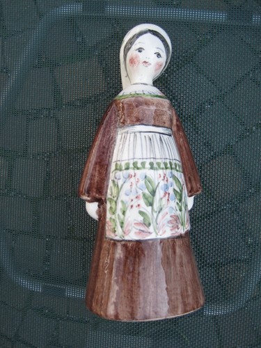 Porzellanfigur frau tracht - porzellanfigur,