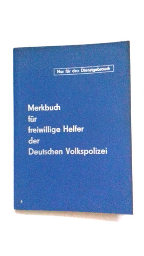 Merkbuch für freiwillige