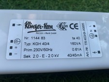 Klinger Neon Hochspannung