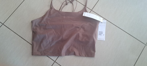 Crop top l - gr-l, neu!