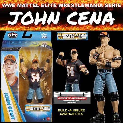 Wwe mattel elite wrestlemania - wwe,