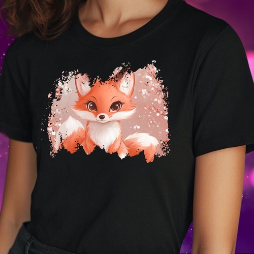 Shirt frauen kawaii fuchs - frauen,