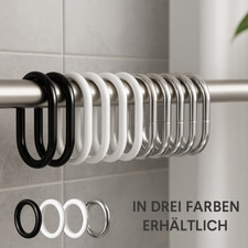 Duschvorhangringe Duschvorhang