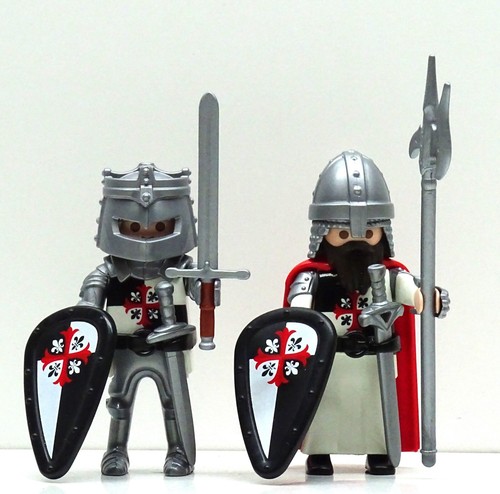 Kreuzritter playmobil zu - a,