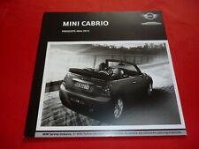MINI Cabrio R57 One Cooper Cooper S John Cooper Works Preisliste von März 2012
