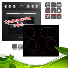 Einbau Herdset Edelstahl