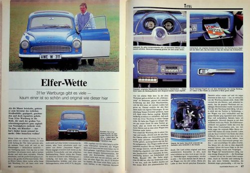 Oldtimer praxis 1291 - praxis, wartburg