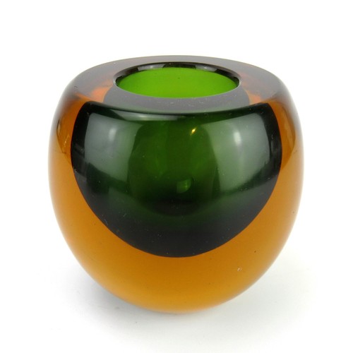 Murano glas vase sommerso - murano,