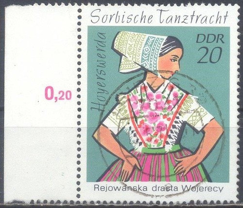 Ddr 1971 1669 sorbische - 1971,