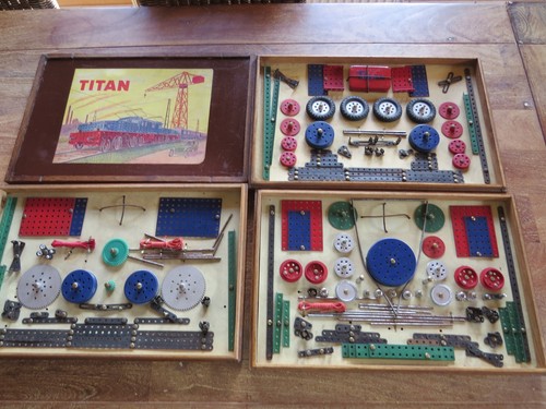 Titan metallbaukasten ddr - titan,