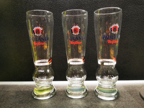 Paulaner weißbierglas 2010 - wm,