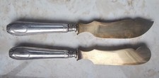 2 Buttermesser 800 Silber