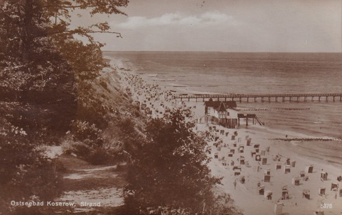Postkarte ostseebad koserow - postkarte,