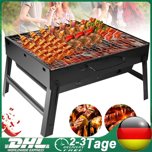 Bbq klappgrill holzkohle - bbq,