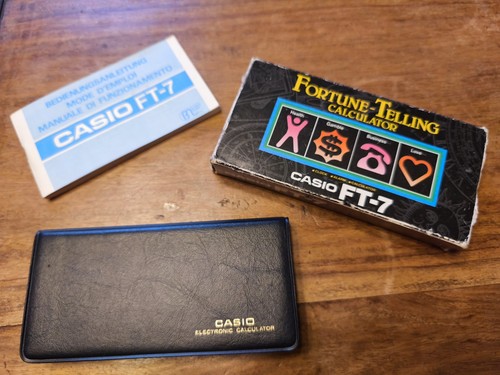 Casio taschenrechner 7 - taschenrechner, ft-7
