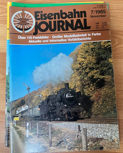 Eisenbahn journal 1985 - eisenbahn,