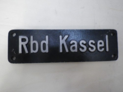 Heimatschild rbd kassel - heimatschild,