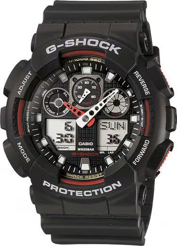 Casio shock 100 1a4er - g-shock, ga-100-1a4er