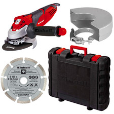 EINHELL TE-AG 125/750 Winkelschleifer Kit 750W Ø 125mm Dia-Trennscheibe + Koffer
