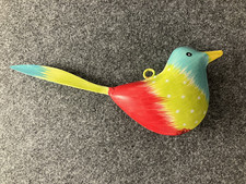 METALL BLECH VOGEL - BUNT -