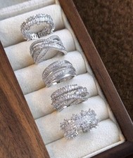  Elegantes 5er Ring Set