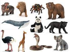 Schleich Wildtiere, Tiere