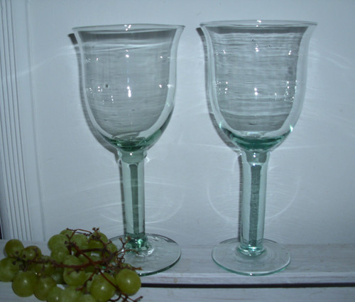 2er set weingläser grün - weingläser, evt
