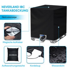 1000L IBC Tank Abdeckung UV