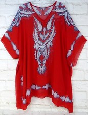 Designer Poncho Bluse Shirt