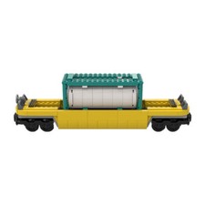 ZITIANYOUBUILD Container Freight Oil Tank Car 404 teile Spielzeug Bausets