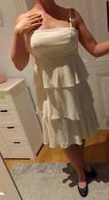 Abendkleid creme beige größe - creme,