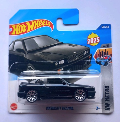Hot wheels maserati shamal - wheels,