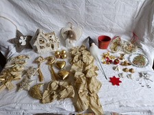 Weihnachten Konvolut Tinselschmuck Lichthaus