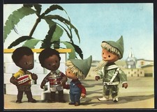 Ansichtskarte Sandmann in Uniform 