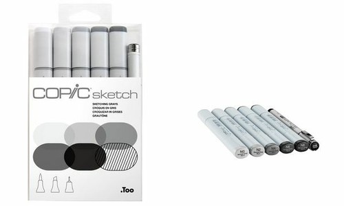 Copic marker sketch 6er set - marker,
