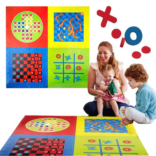 100 tlg kinder puzzlematte - 100-tlg,
