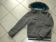 Felix Bühler ♥ WINTERJACKE ♥ REITJACKE  ♥ S  ♥grau+Kapuze mit Fell und abnehmbar