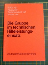 FwDV 13/1 Feuerwehr