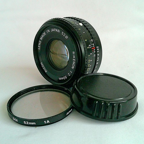 Rikenon 50mm prime - f2,