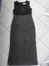 Trachtenkleid von "Almrausch", Gr. 38, grau/anthrazit, wadenlang,